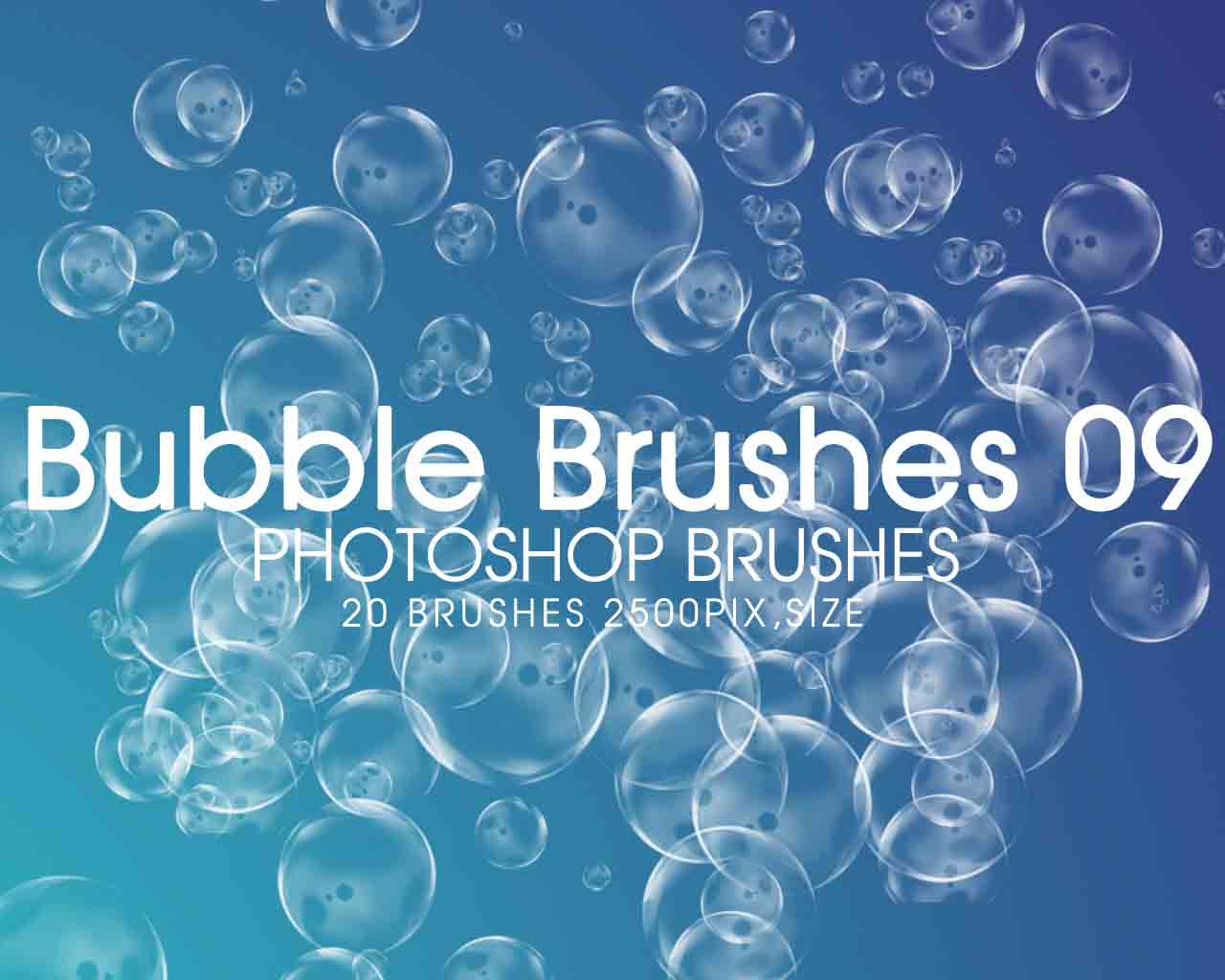 water bubble brushes photoshop free download