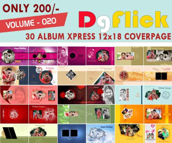 dgflick coverpage,Album Xpress 12x18 Coverpage